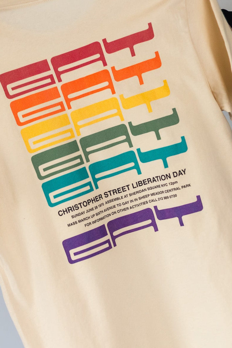 1970 Gay Liberation First March Poster Unisex T-Shirt