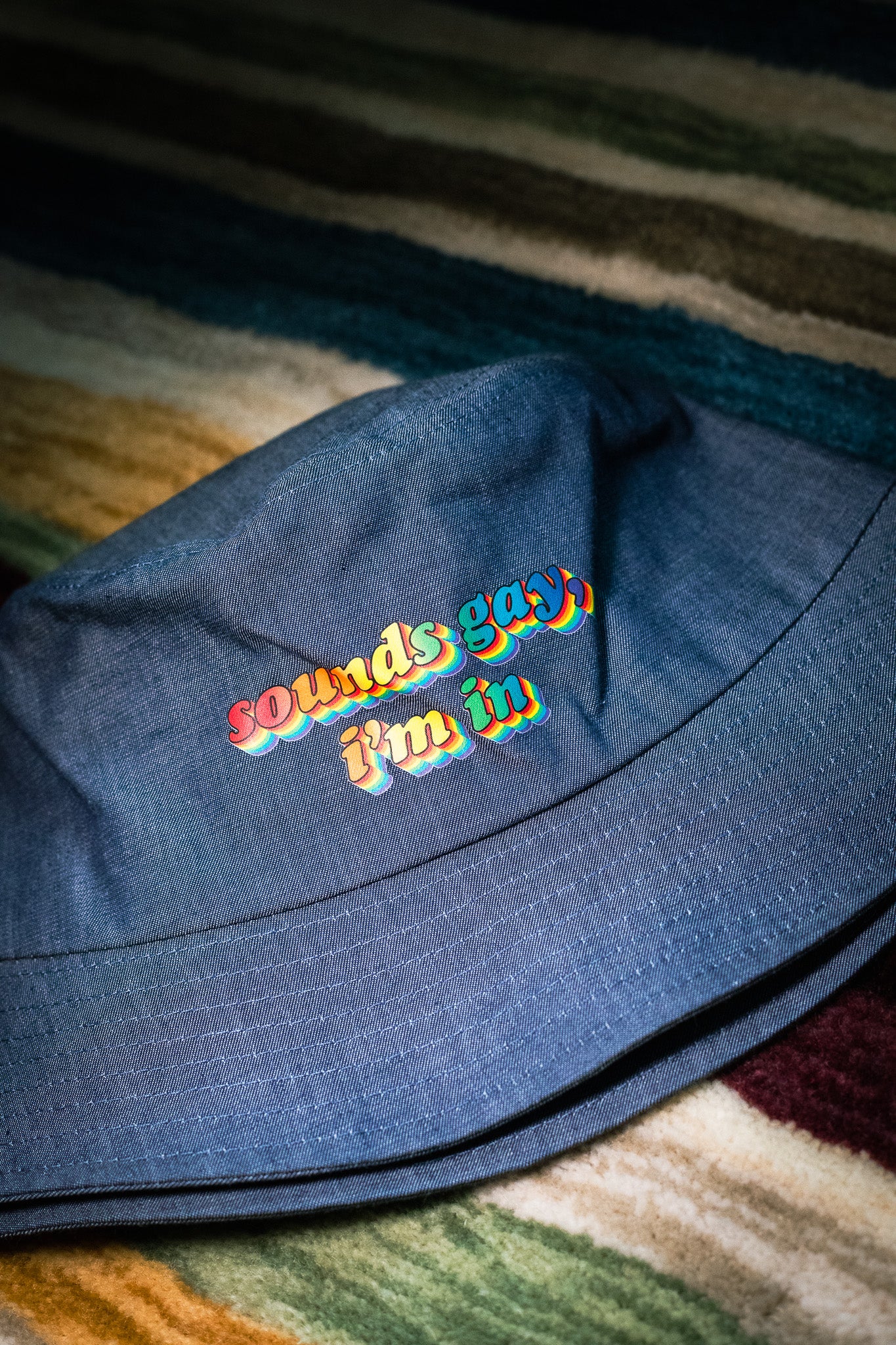 Sounds Gay, I'm In Denim Bucket Hat