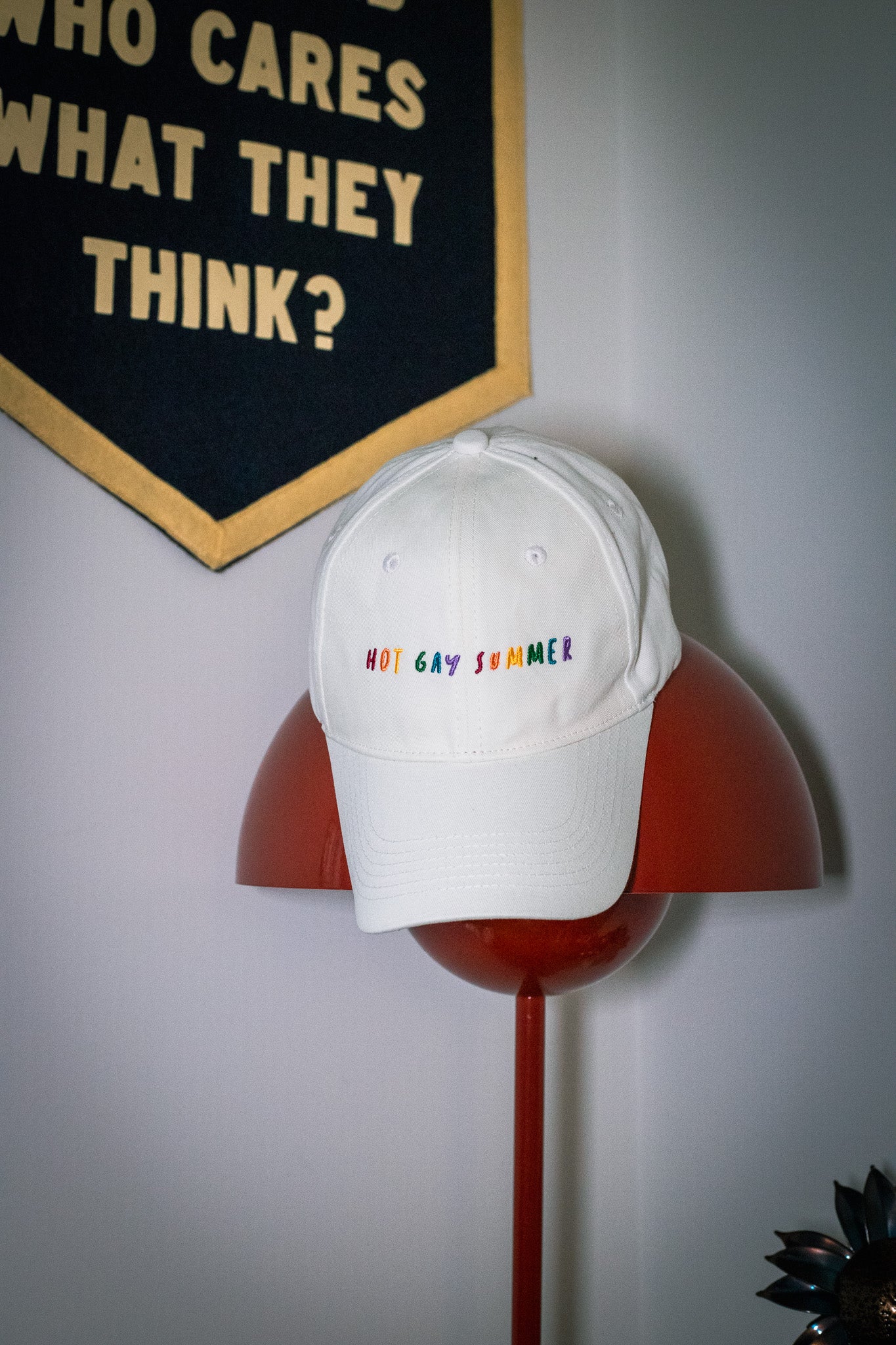 Hot Gay Summer Hat (WHITE)