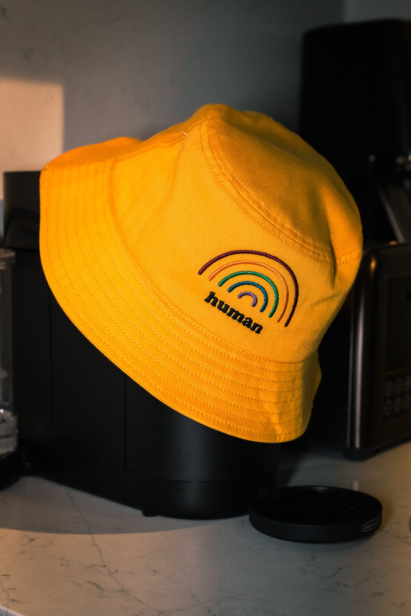 Human Rainbow Bucket Hat