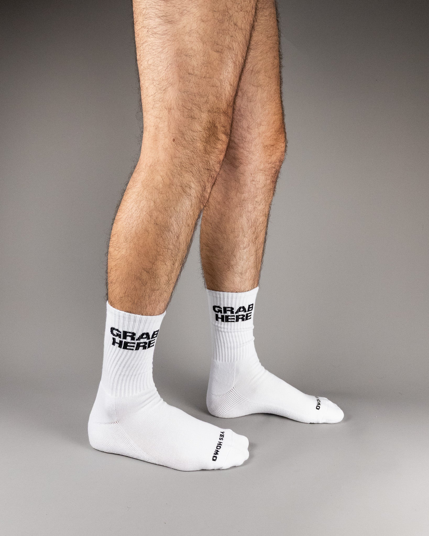 Grab Here Socks