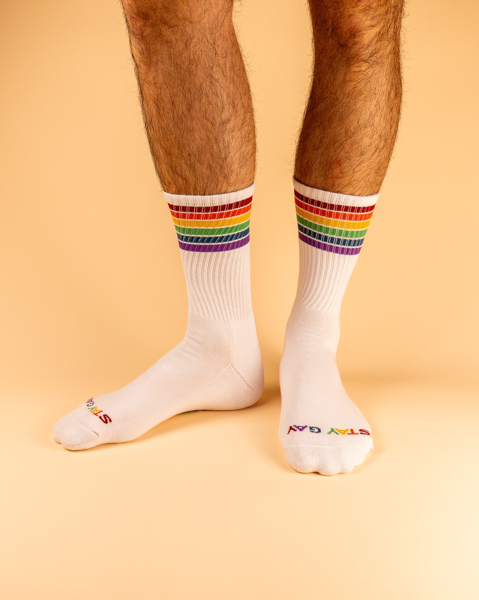 Rainbow Stripes Socks