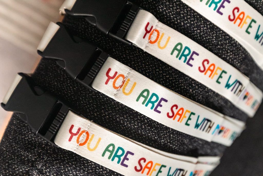 You Are Safe With Me Lanyard