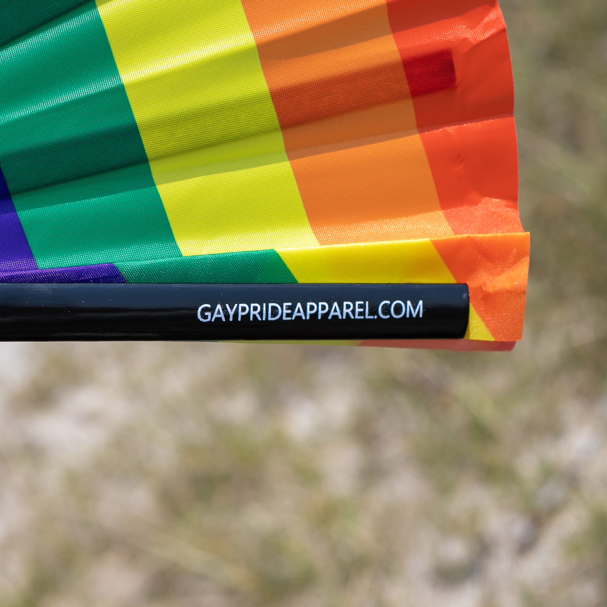 Rainbow Pride Flag Fan