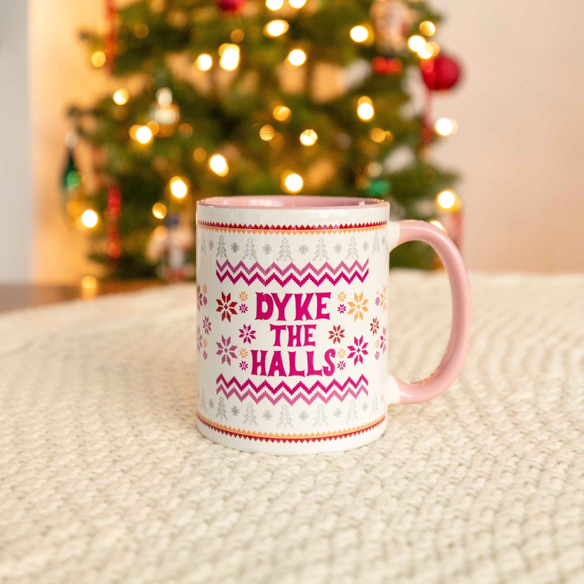 Dyke The Halls Holiday Mug