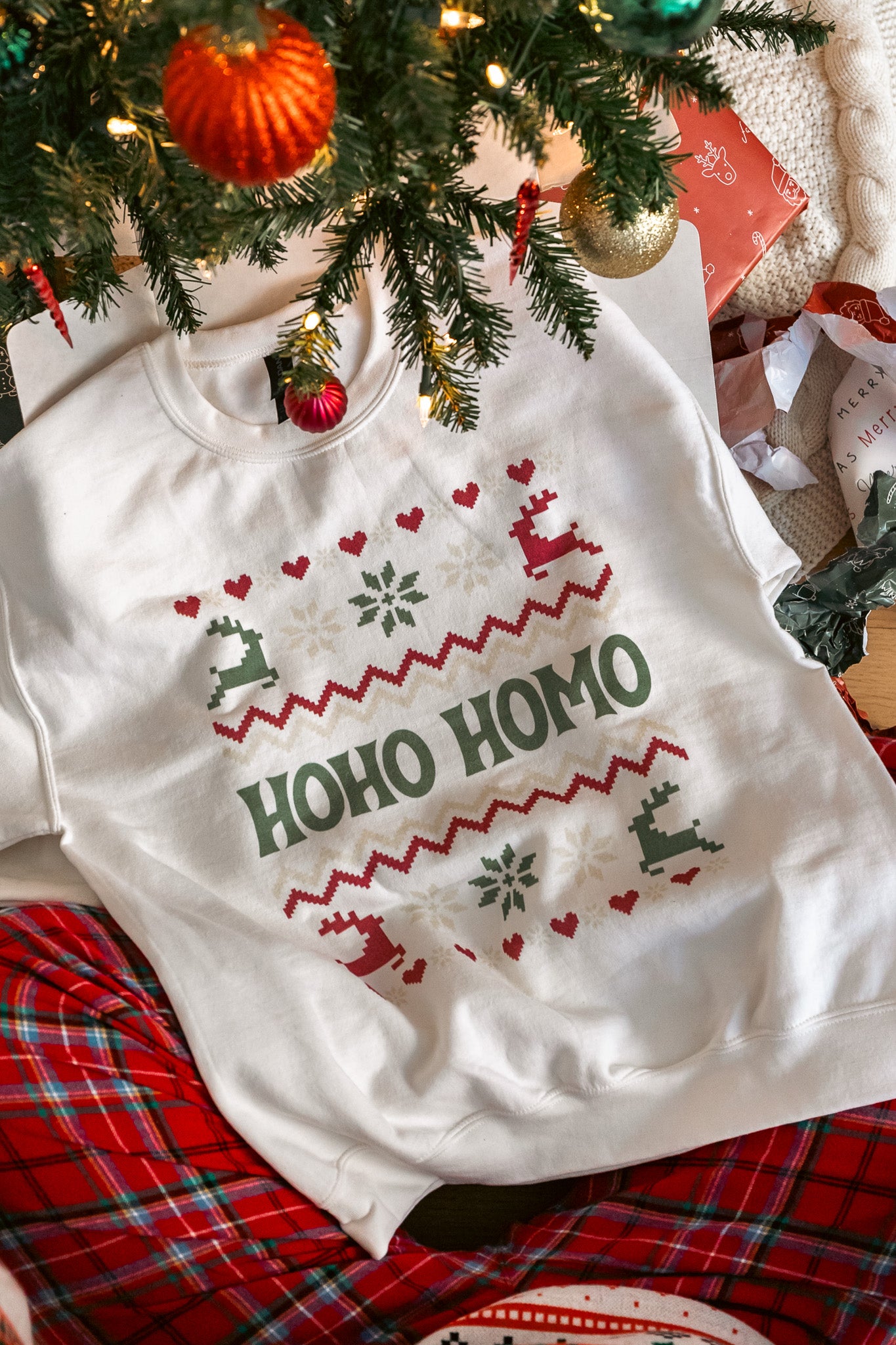 HoHo Homo Premium Ugly Sweater