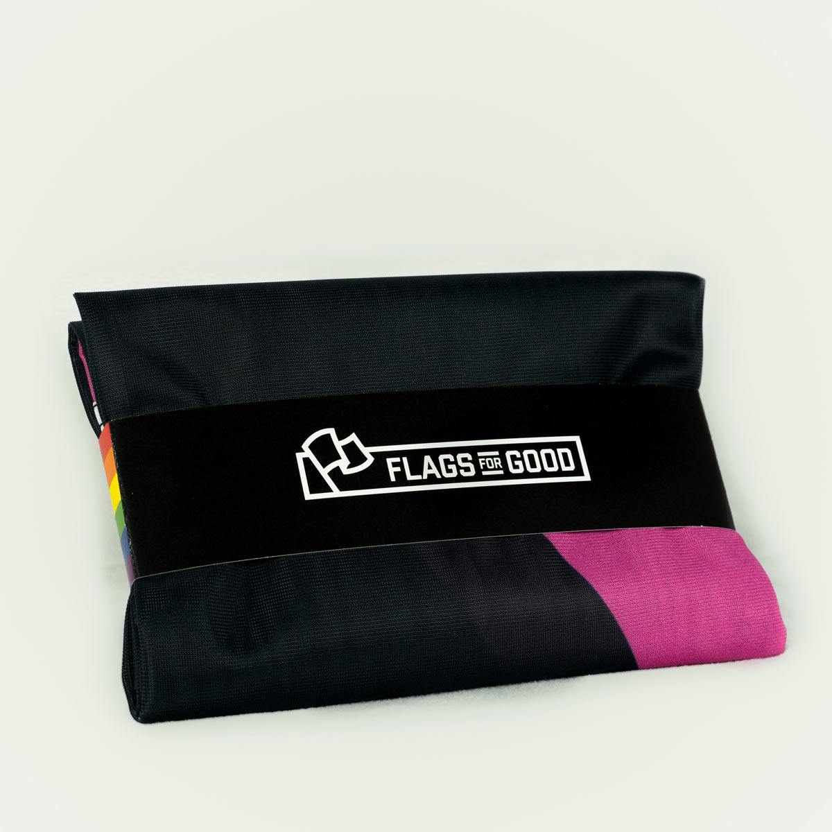 Pink Triangle LGBT Pride Flag