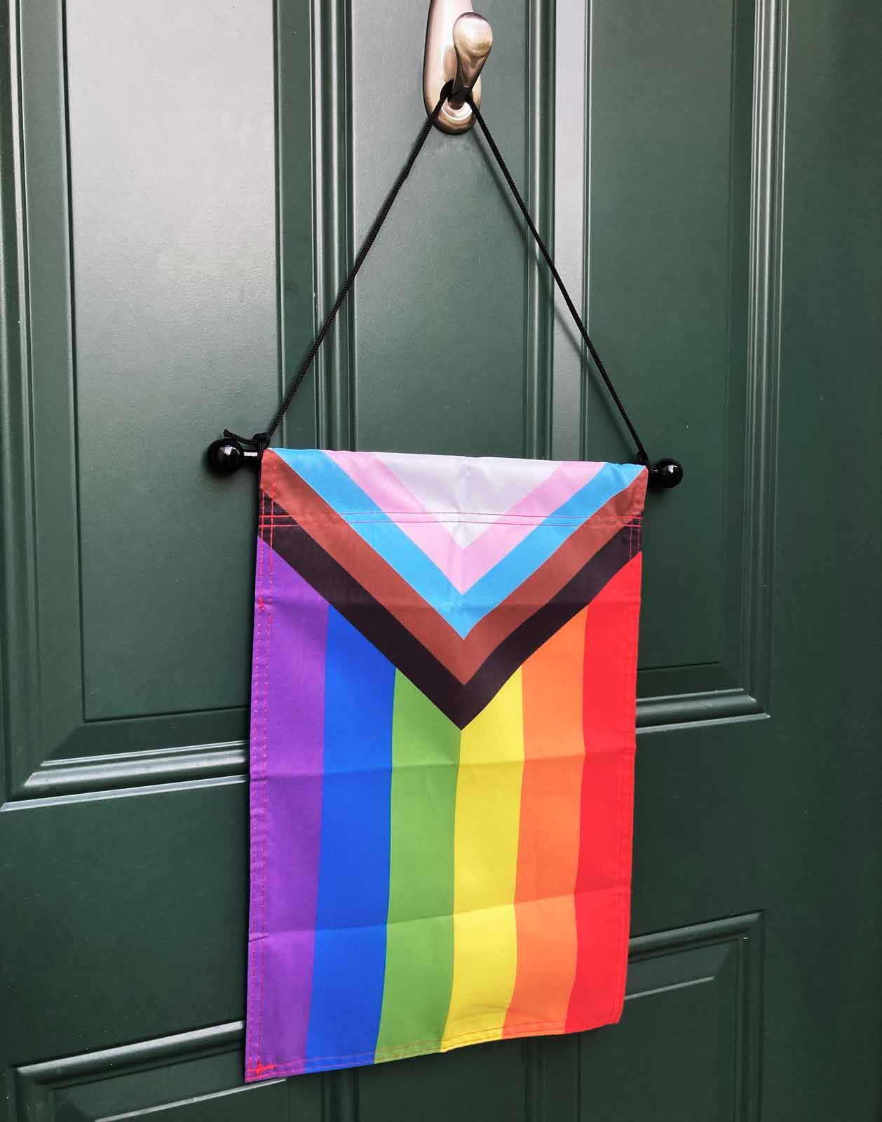 Progress Pride Garden Flag