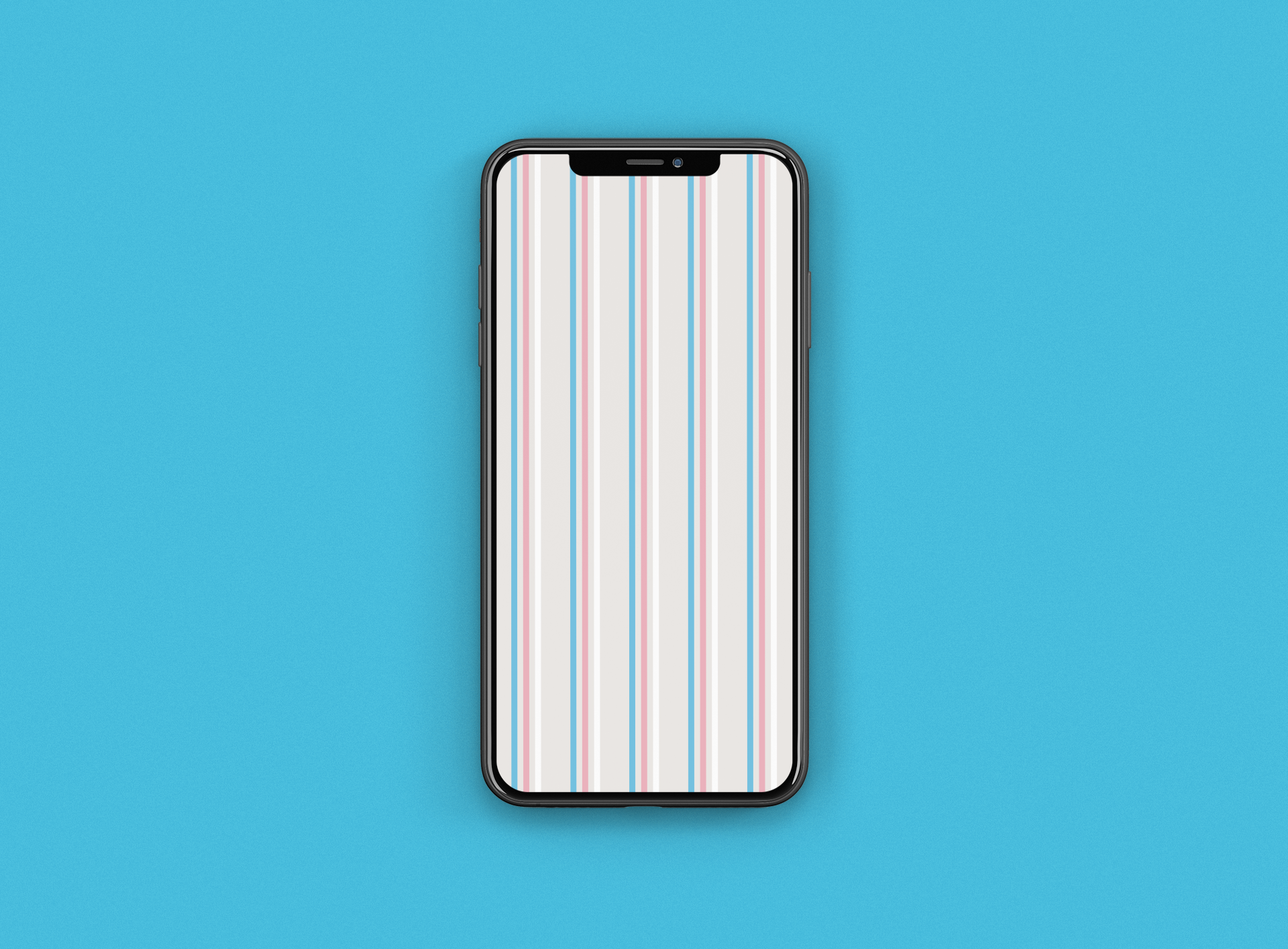 Trans Stripes Phone Wallpaper