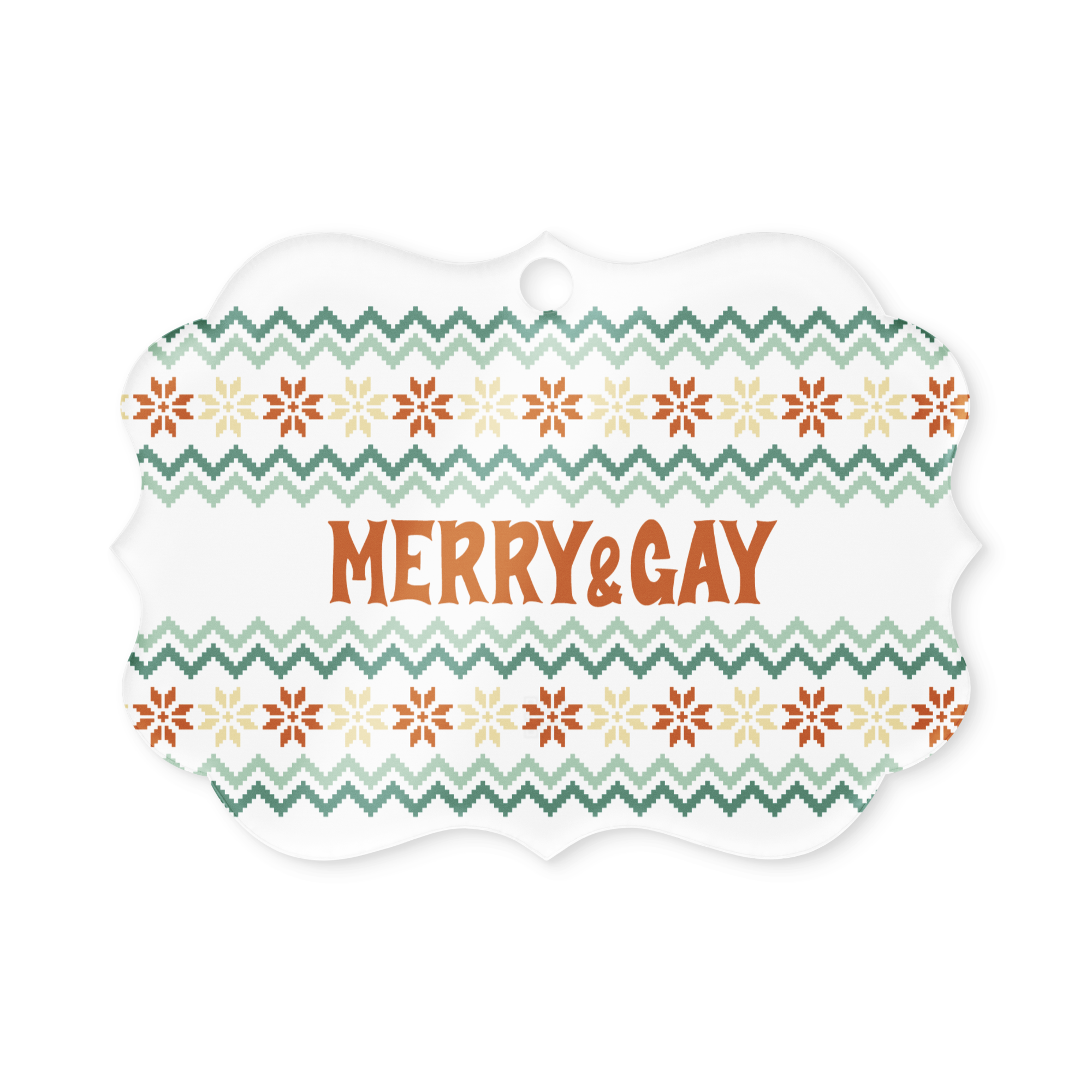 Merry & Gay Holiday Ornament