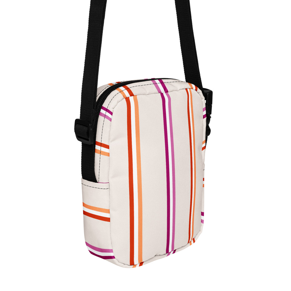 Lesbian Stripes Crossbody Bag