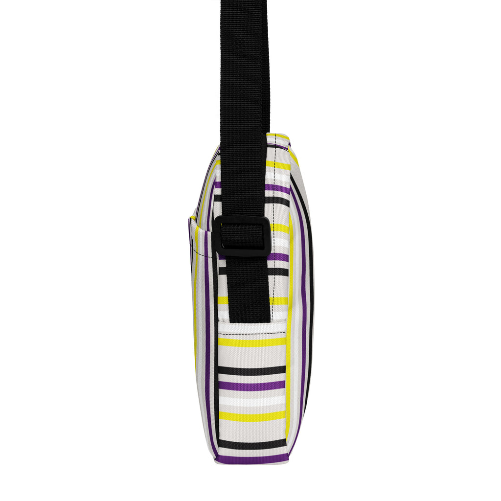 Non-Binary Stripes Crossbody Bag