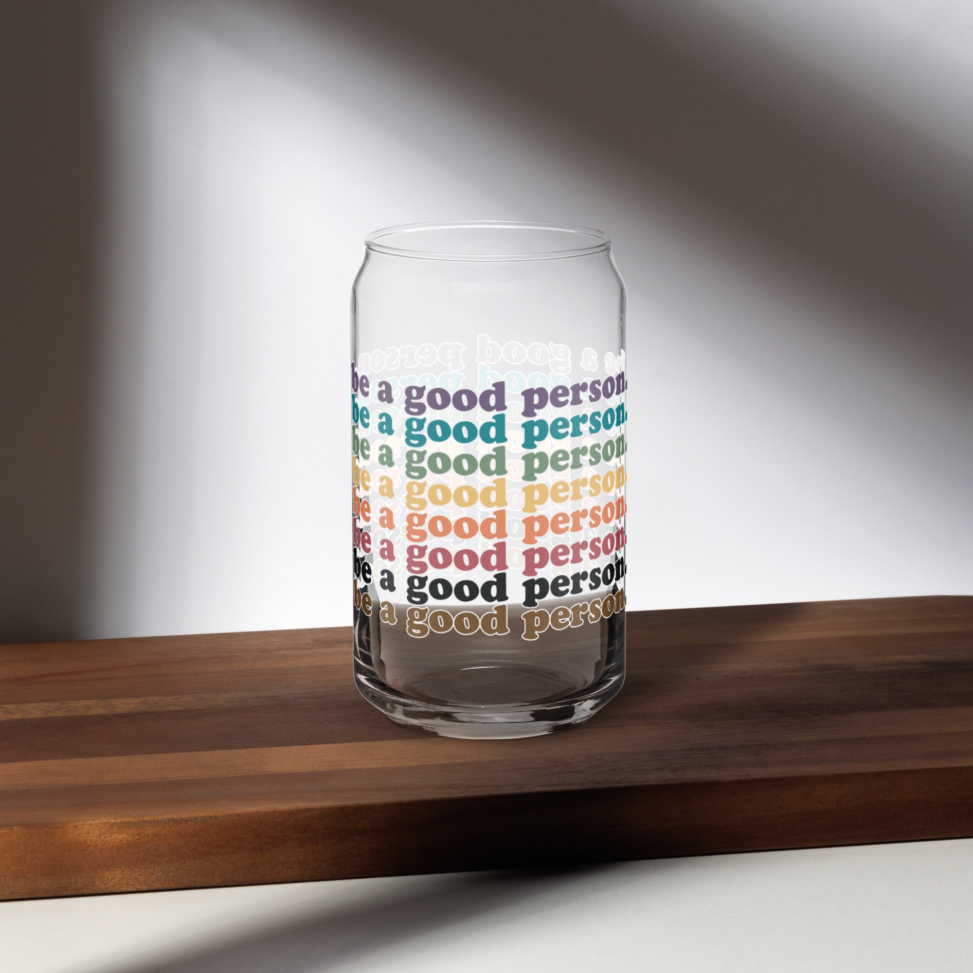 Be A Good Person Can-Shaped Cup