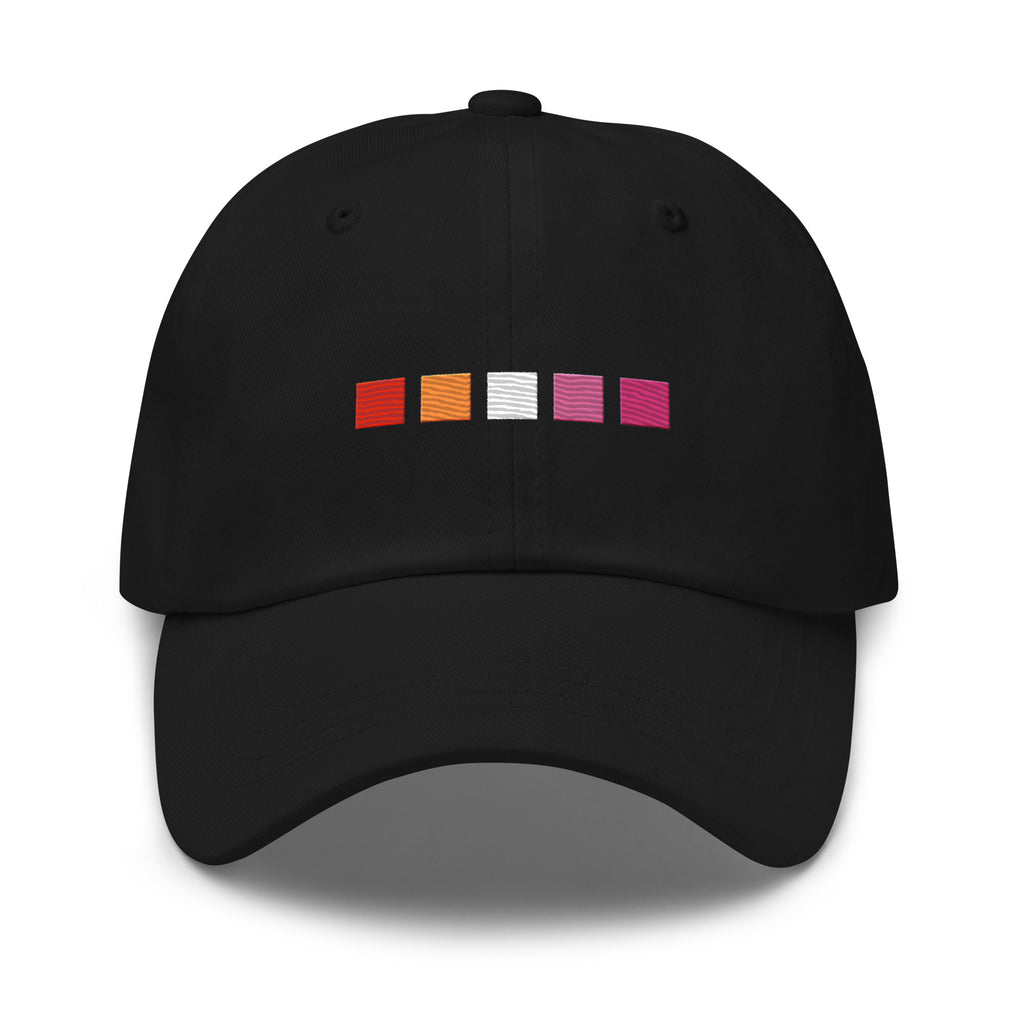 Lesbian Squares Dad Hat