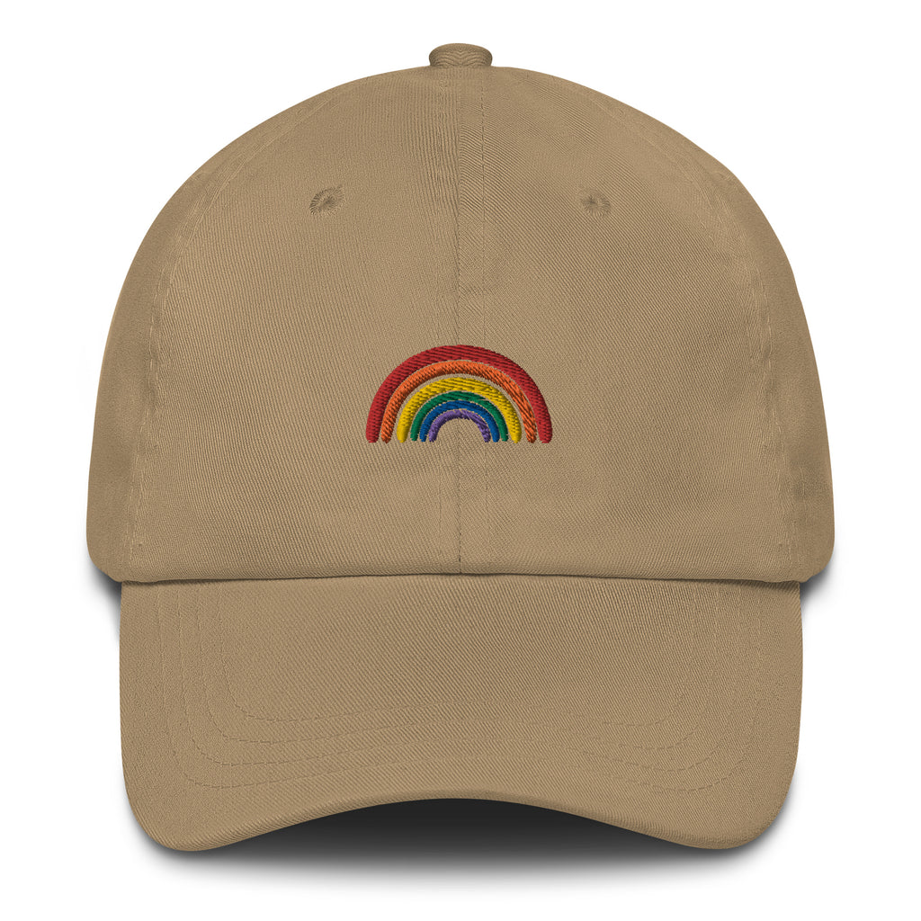 Hand Drawn Rainbow Dad Hat