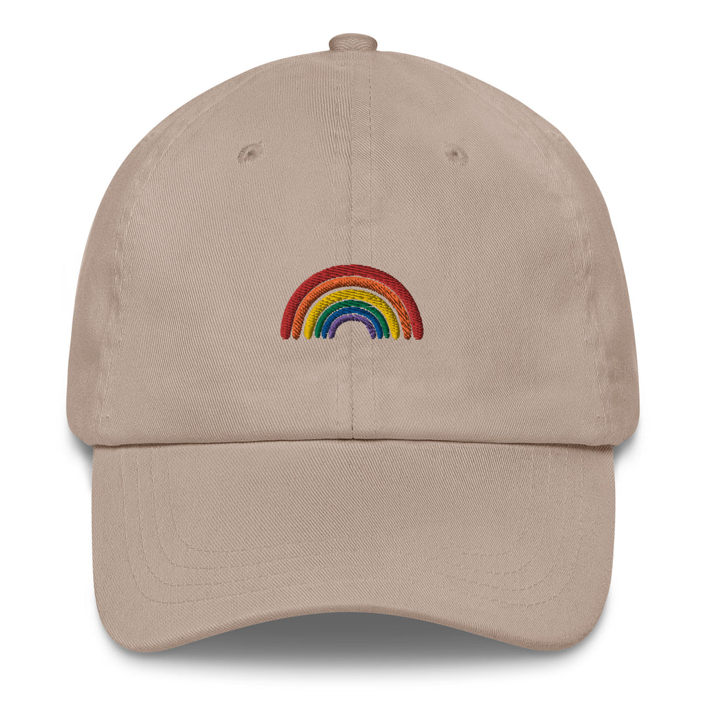 Hand Drawn Rainbow Dad Hat