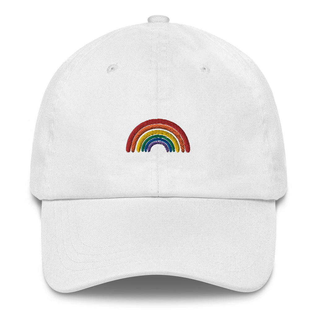 Hand Drawn Rainbow Dad Hat