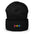 Pan Pride Embroidered Cuffed Beanie