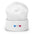 Trans Hearts Embroidered Cuffed Beanie