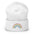 Rainbow Arch Embroidered Cuffed Beanie