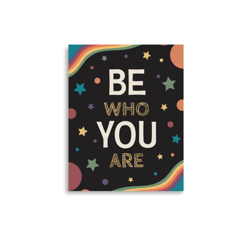 Be Who You Are Poster