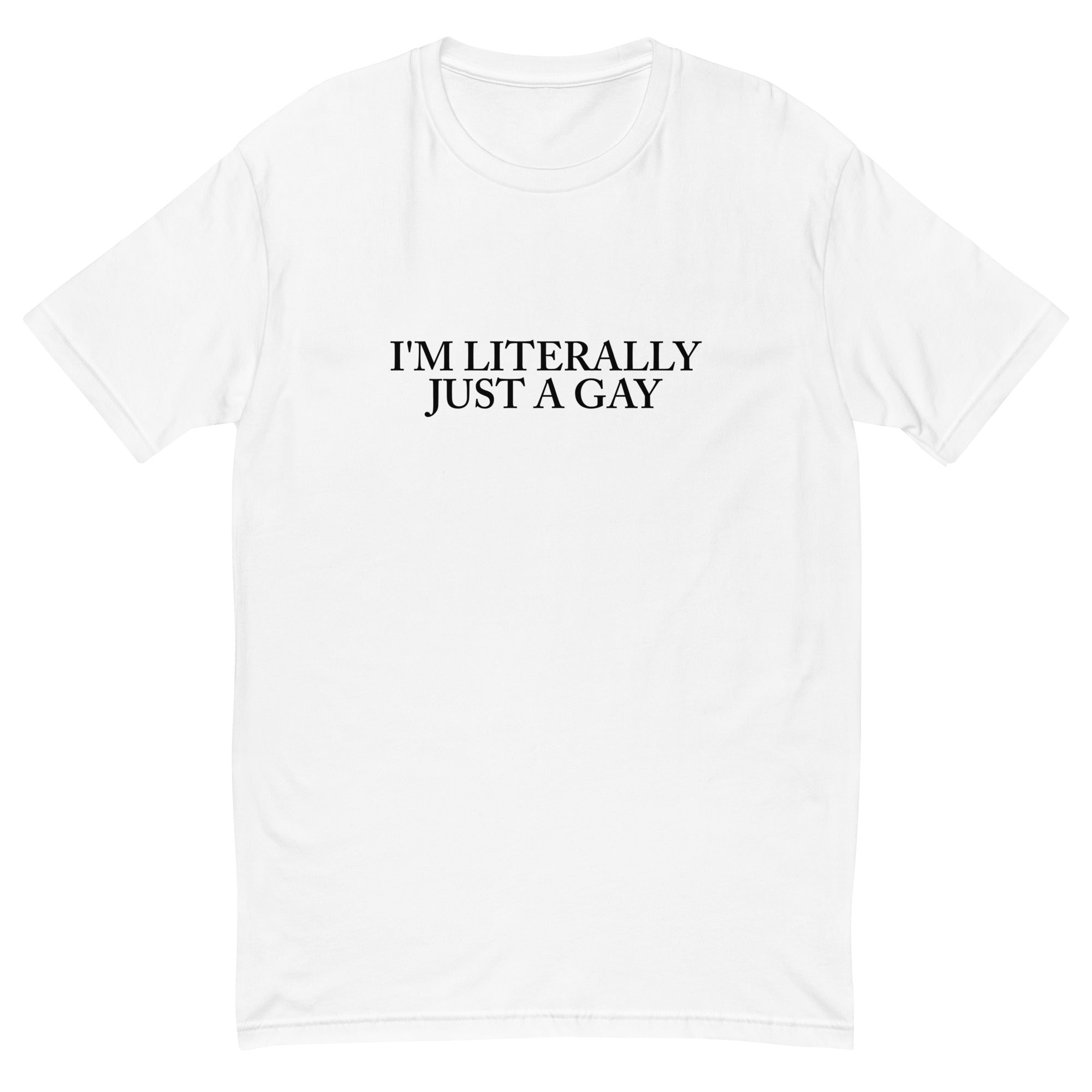 Littéralement juste un t-shirt ajusté gay