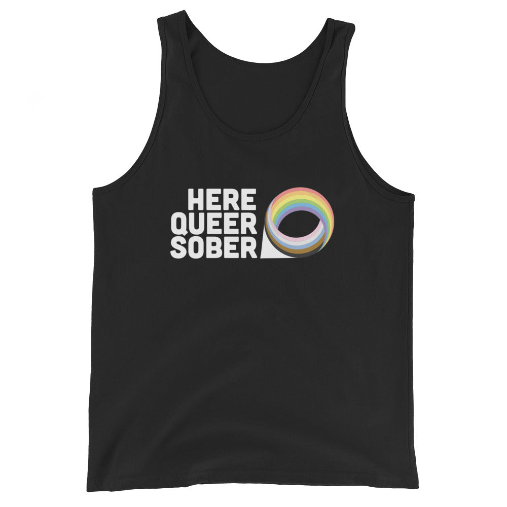 Here Queer Sober Tank Top