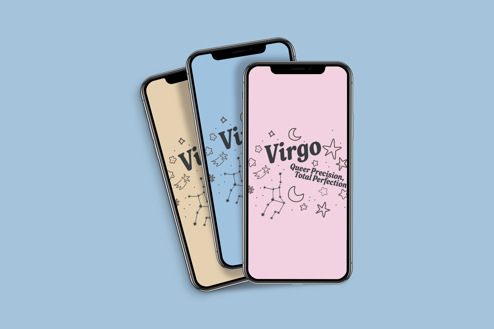 Fond d'écran de téléphone Vierge Queer Precision, Perfection totale