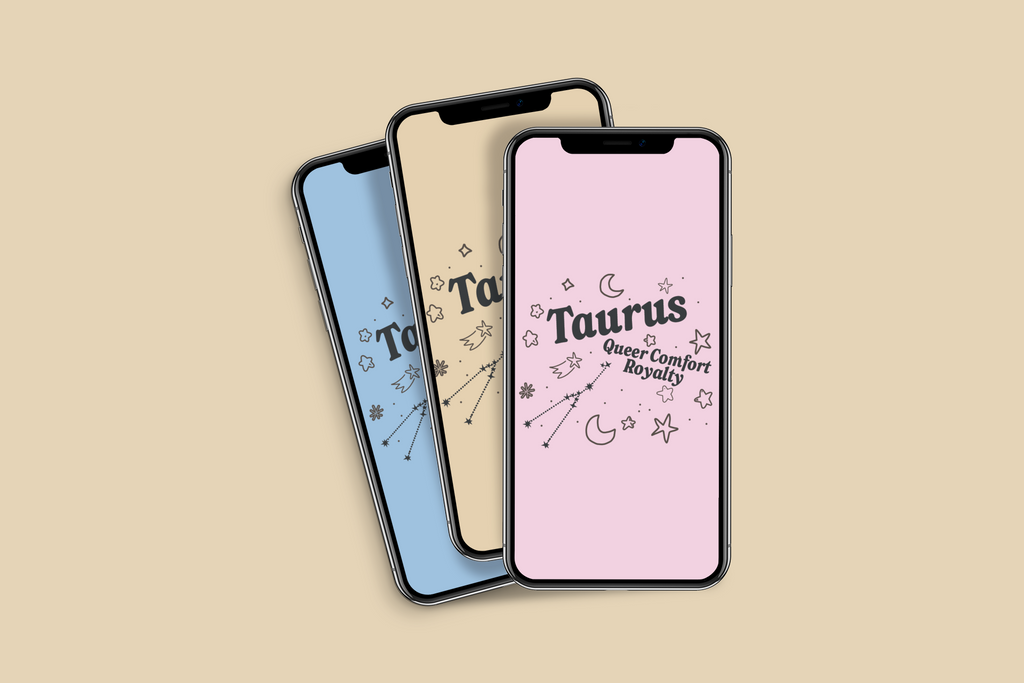 Taurus Queer Comfort Royalty Phone Wallpaper