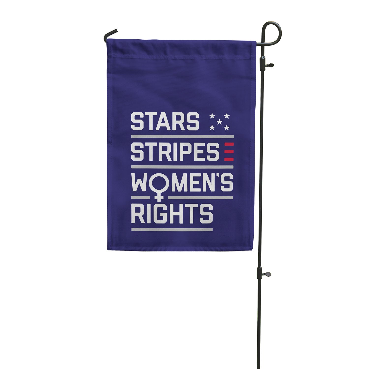Stars, Stripes & Women's Rights Garden Flag