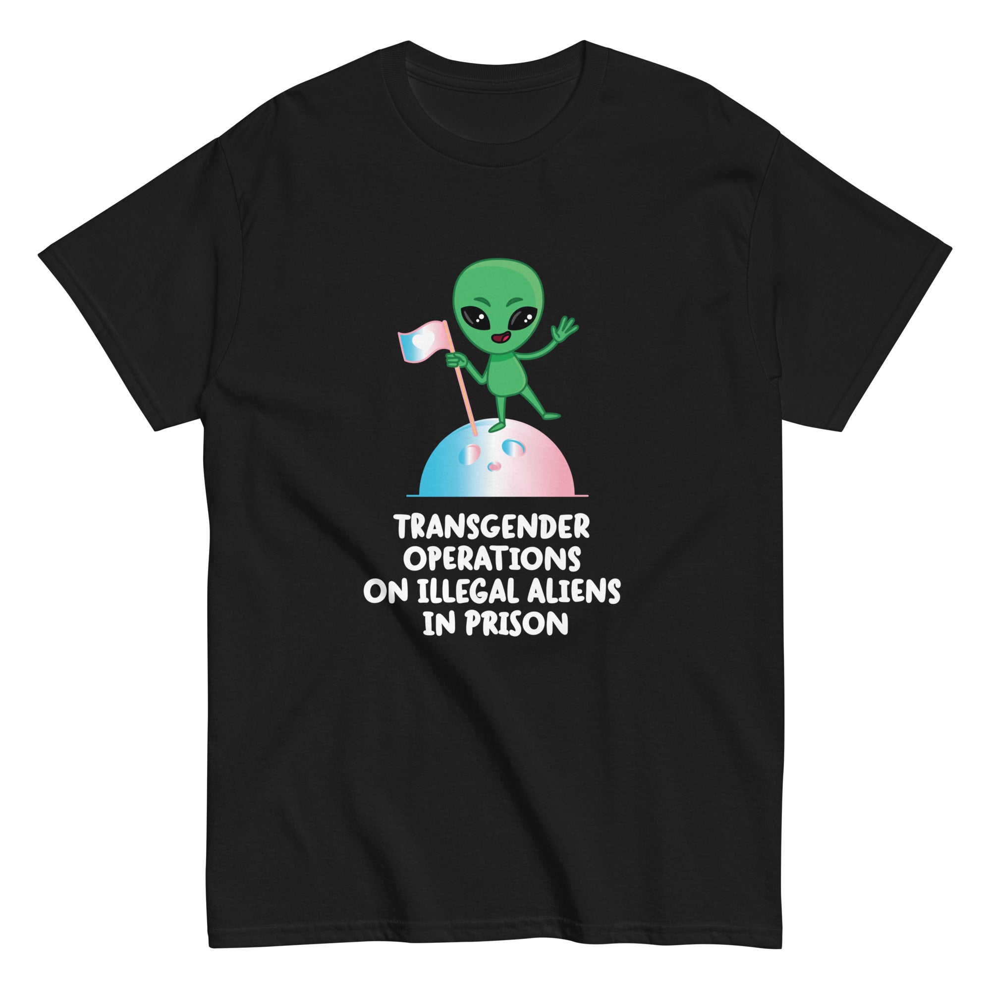 Camiseta clásica unisex de Transgender Operations