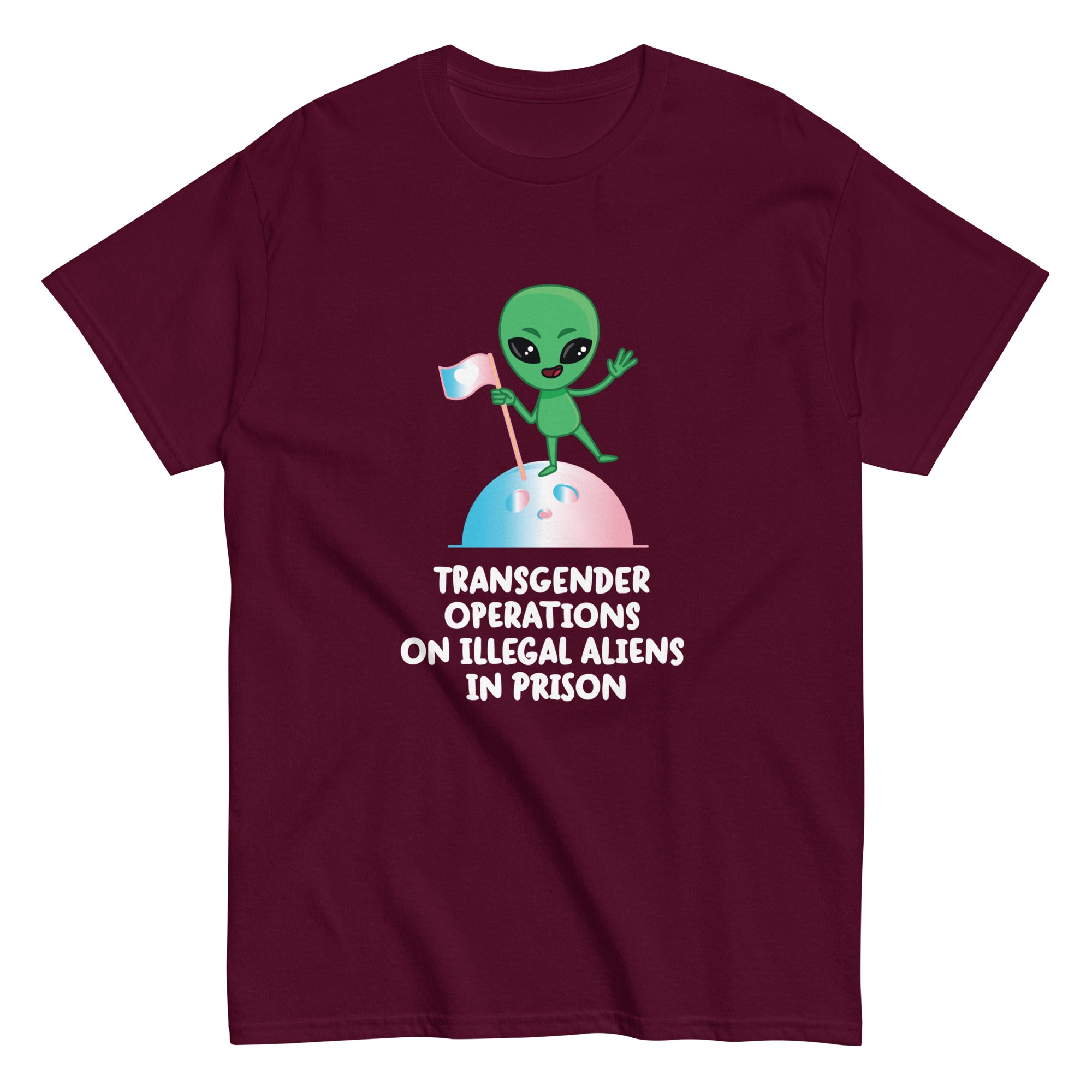 Camiseta clásica unisex de Transgender Operations