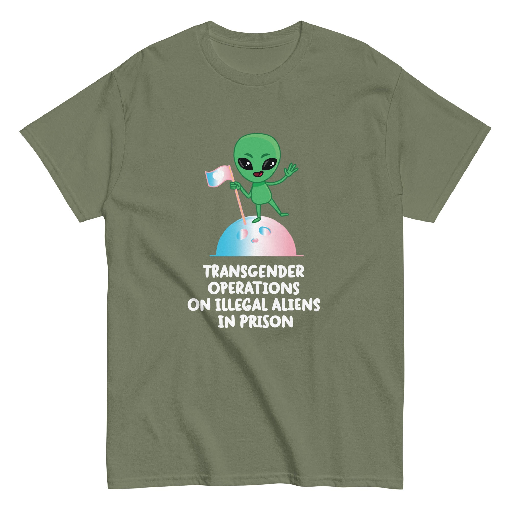 Camiseta clásica unisex de Transgender Operations