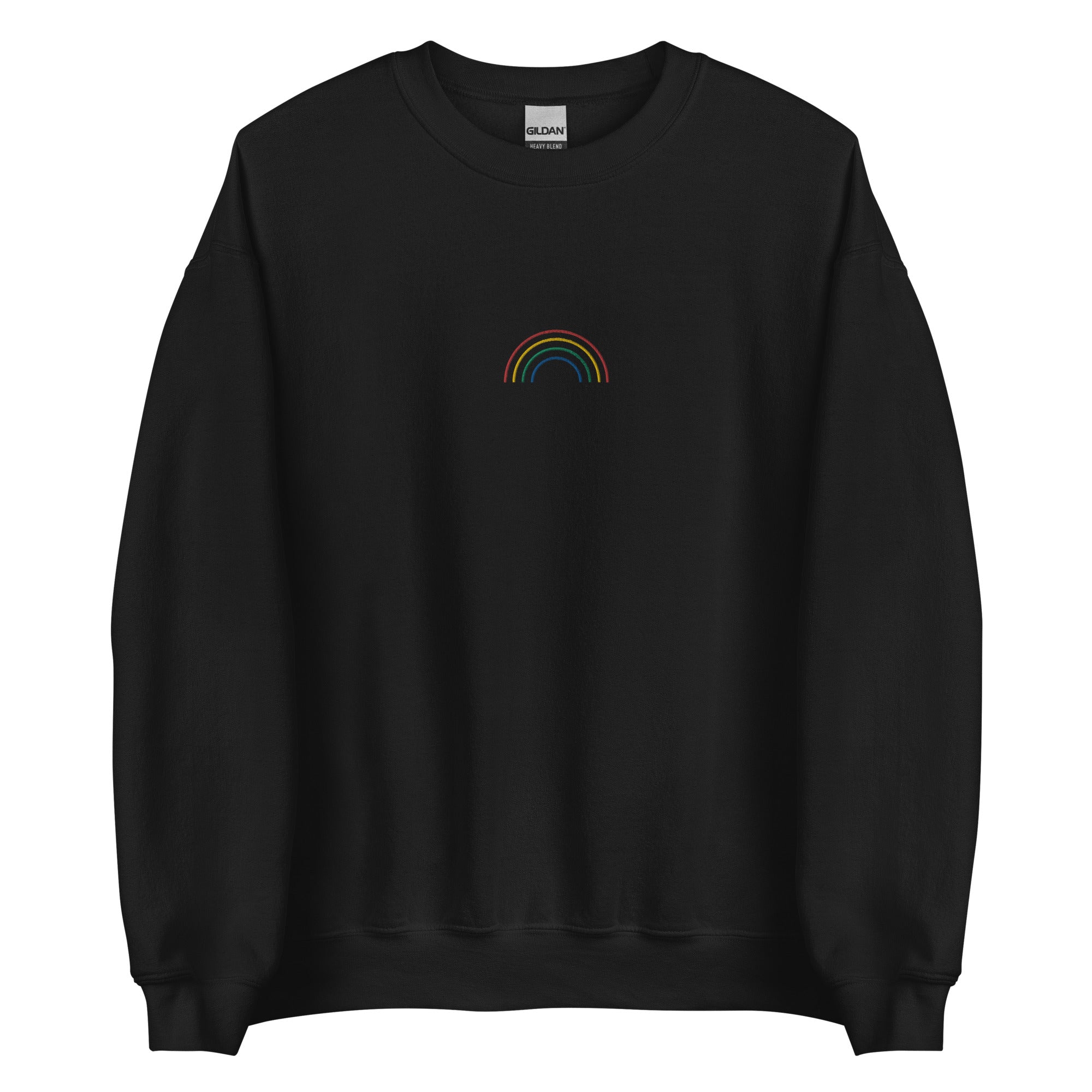 Rainbow Arch Embroidered Unisex Sweatshirt