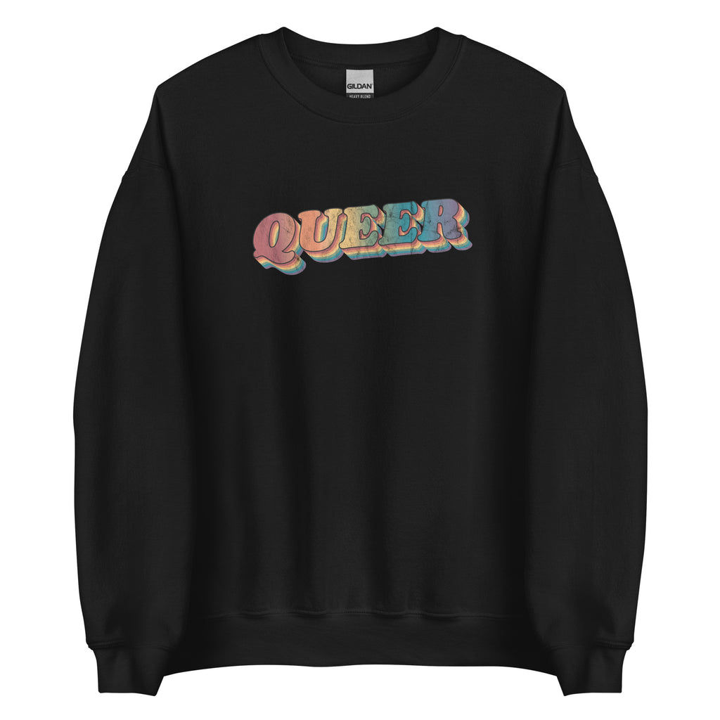 Retro Queer Unisex Sweatshirt