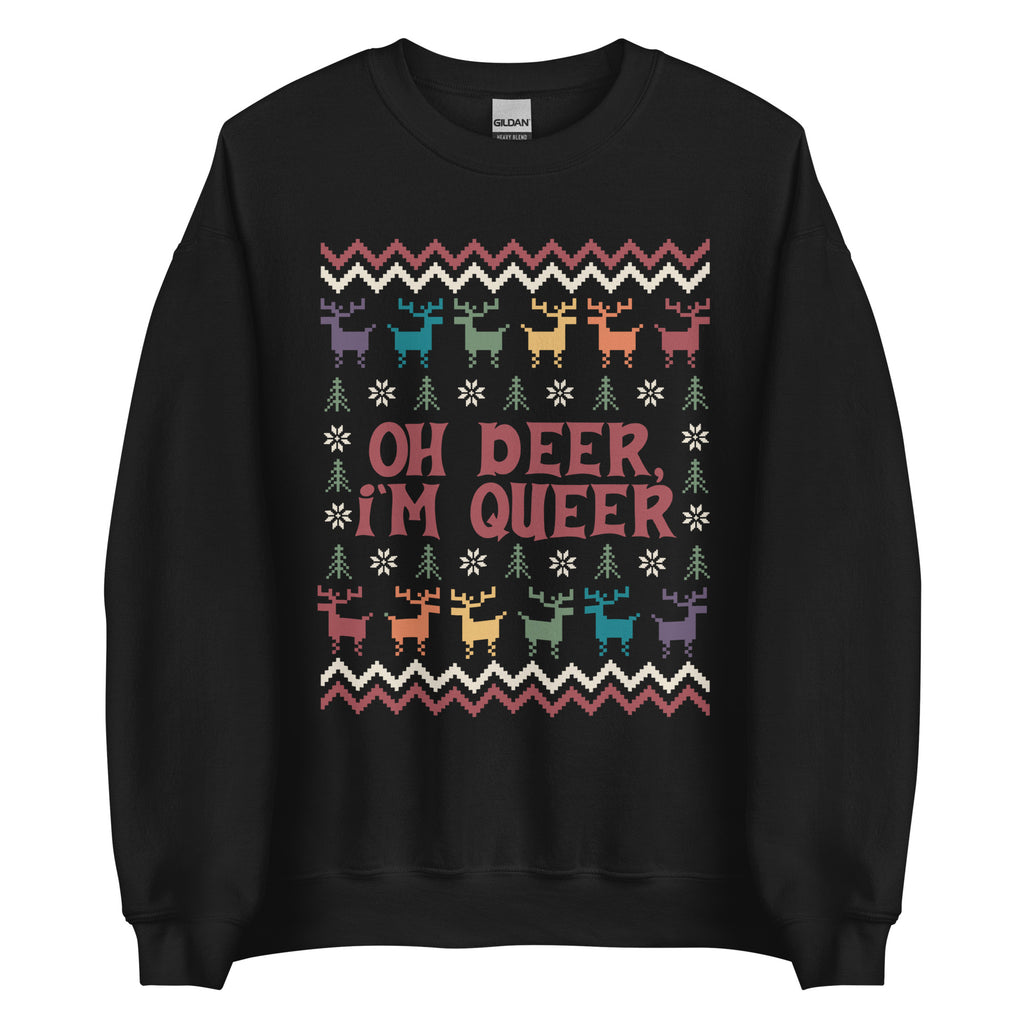 Oh Deer, I'm Queer Ugly Sweater