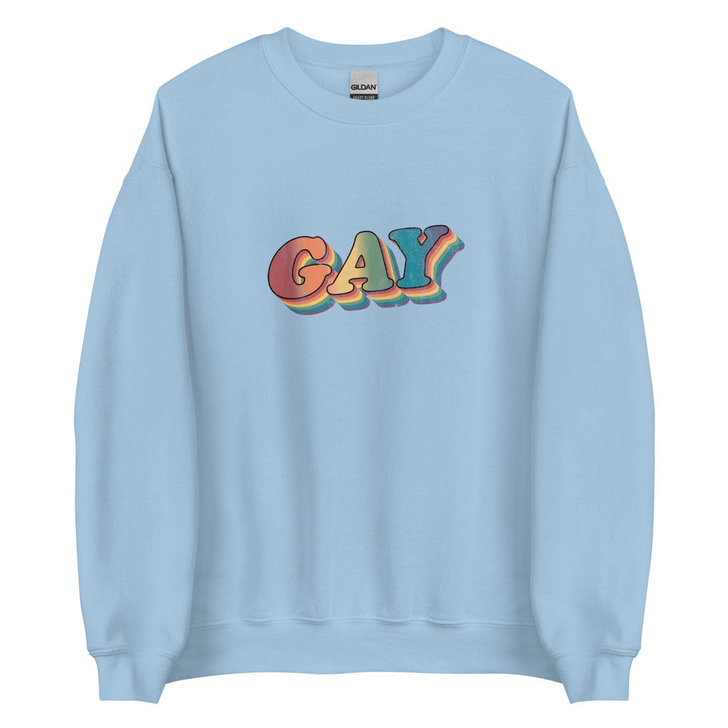 Retro Gay Unisex Sweatshirt