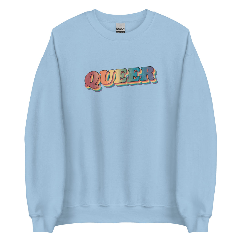 Retro Queer Unisex Sweatshirt