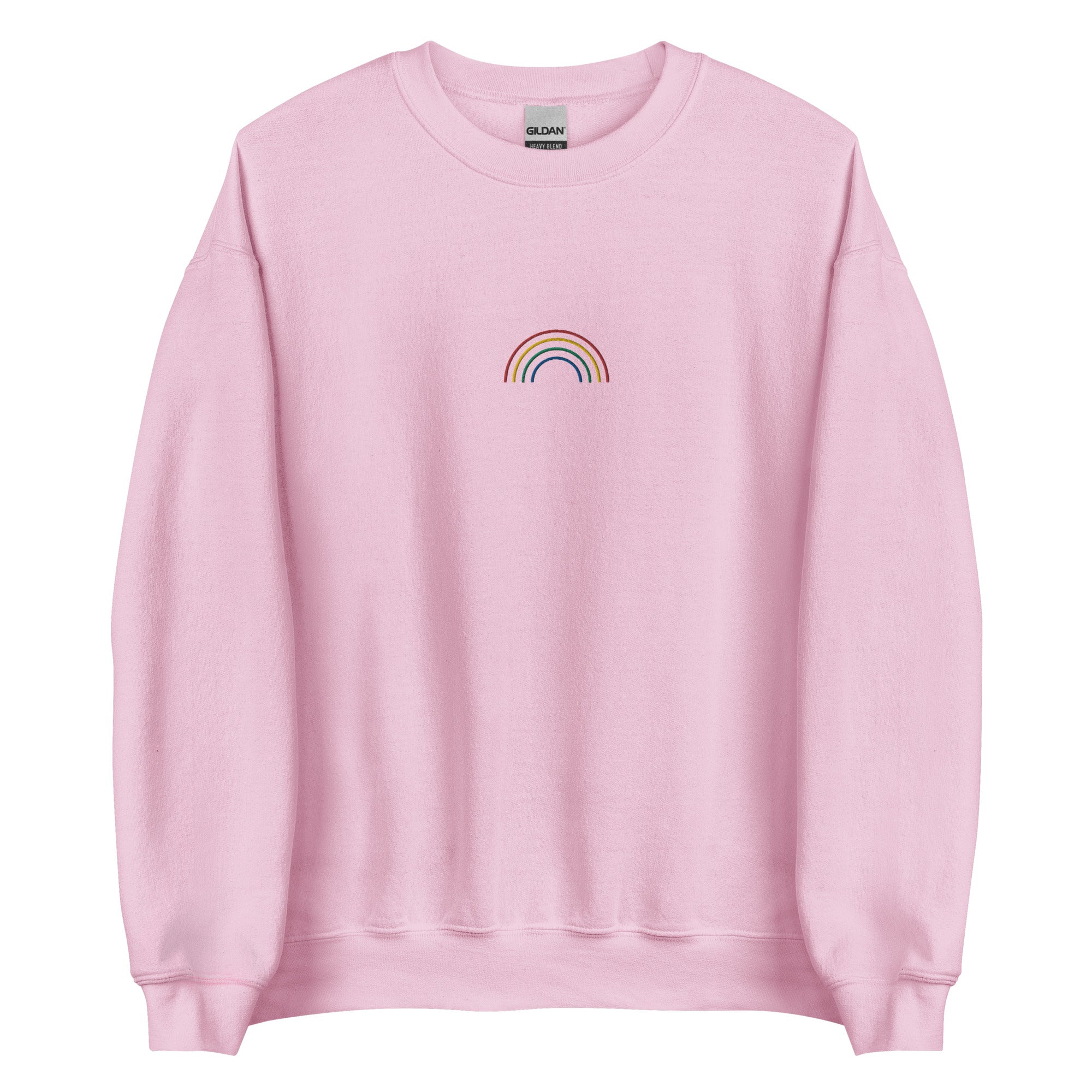 Rainbow Arch Embroidered Unisex Sweatshirt