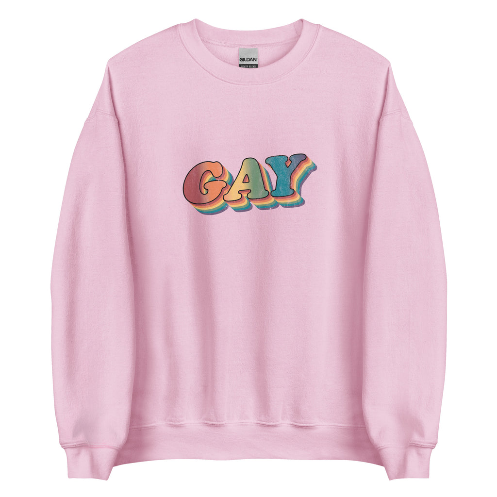 Retro Gay Unisex Sweatshirt