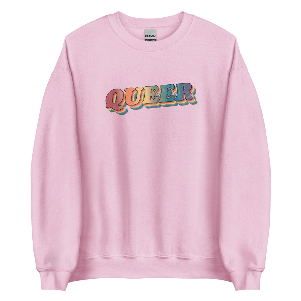 Retro Queer Unisex Sweatshirt