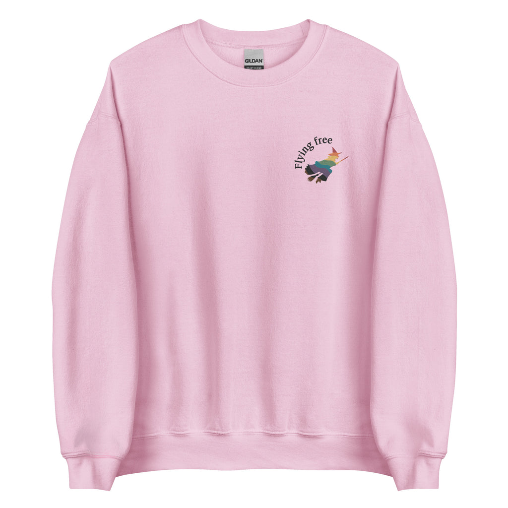 Flying Free Embroidered Unisex Sweatshirt