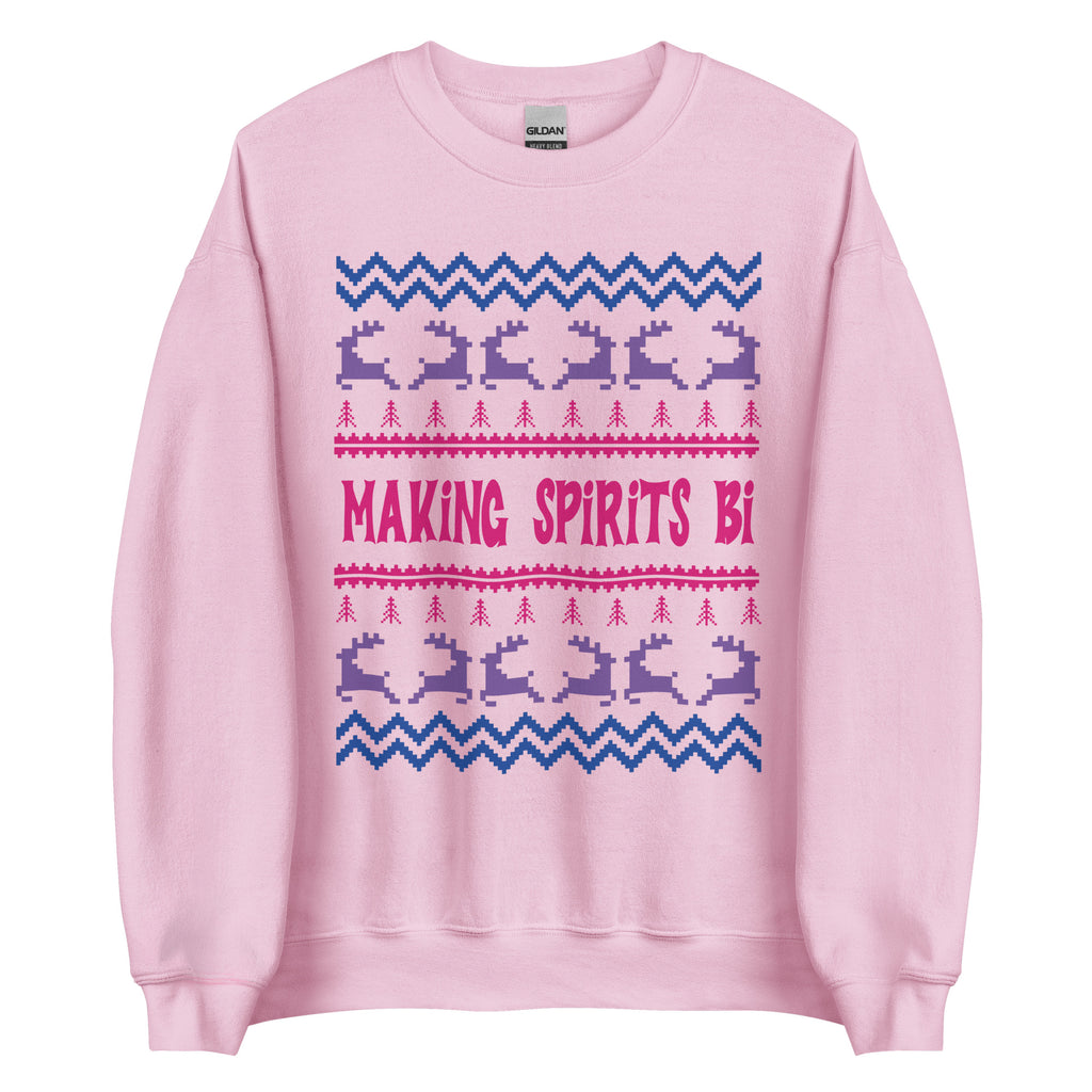 Making Spirits Bi Ugly Sweater