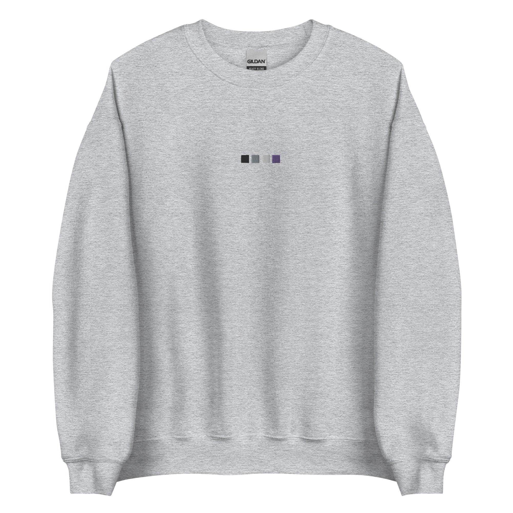Asexual Squares Embroidered Unisex Sweatshirt