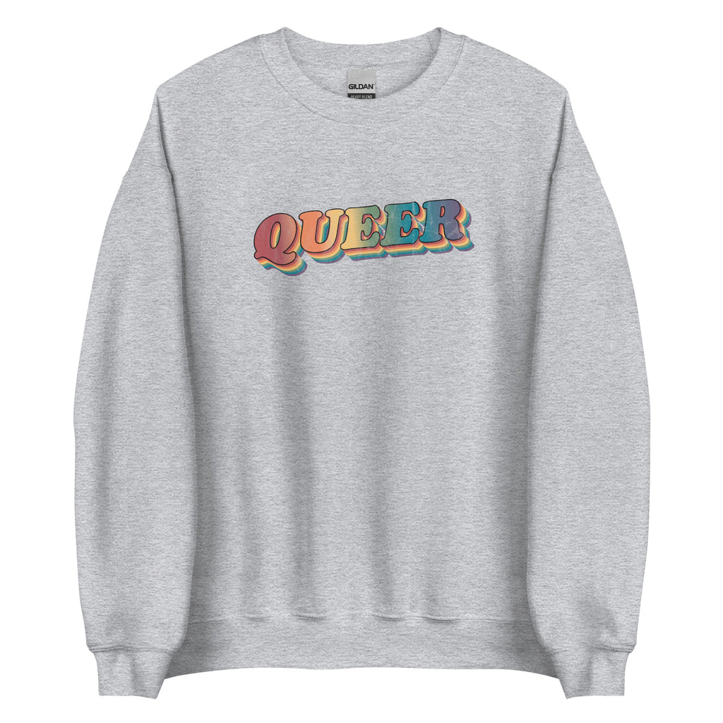 Retro Queer Unisex Sweatshirt