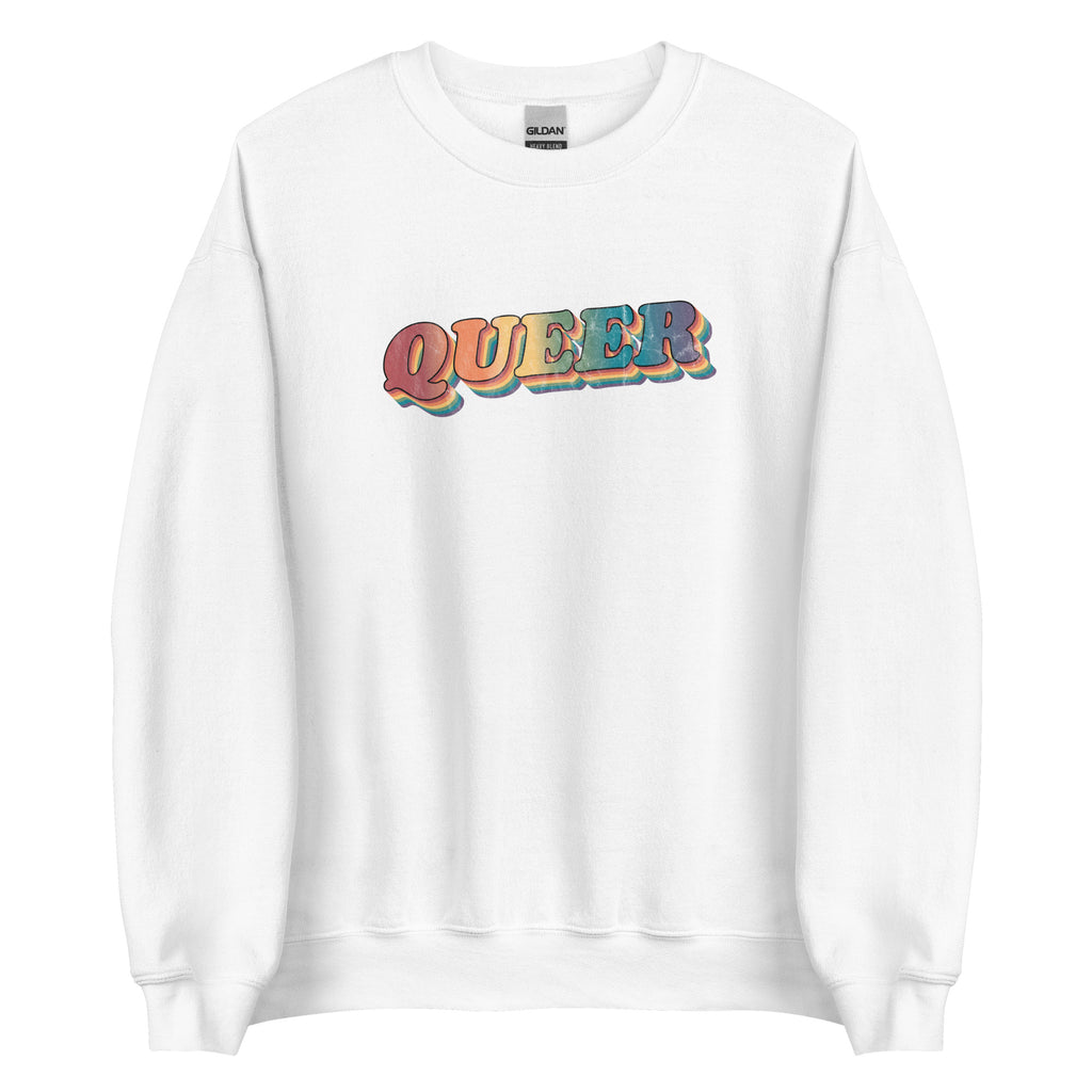 Retro Queer Unisex Sweatshirt