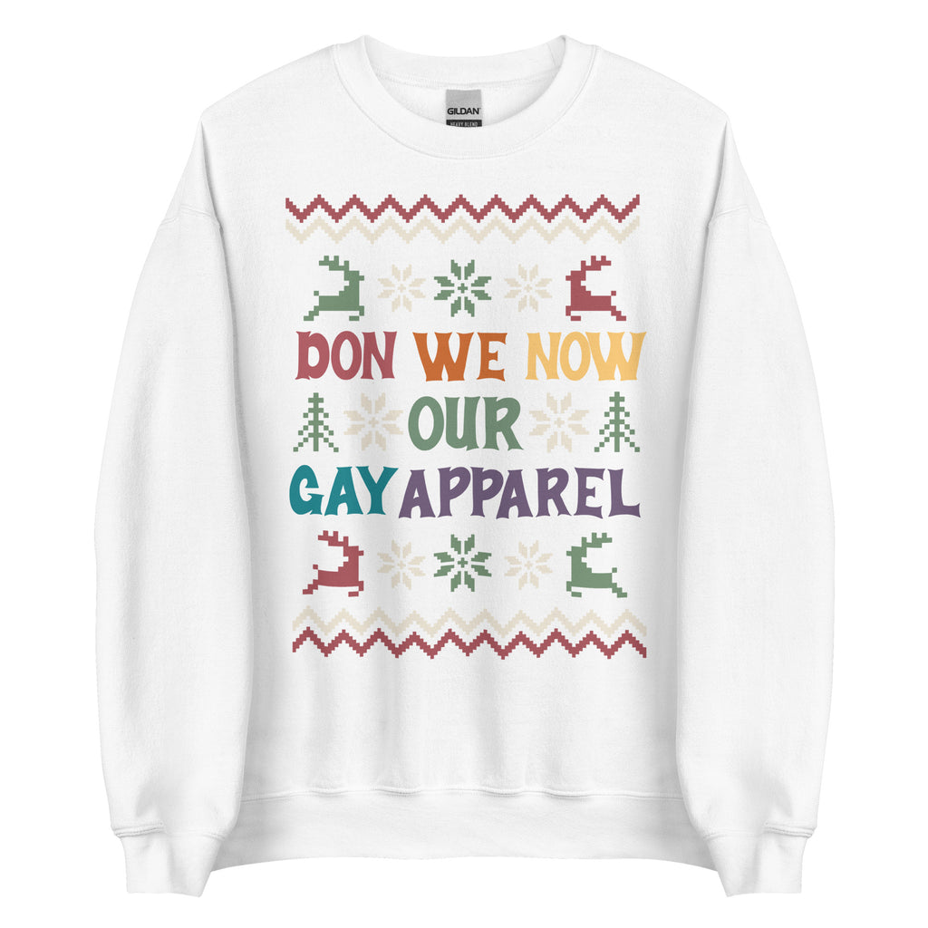 Don We Now Our Gay Apparel Ugly Sweater