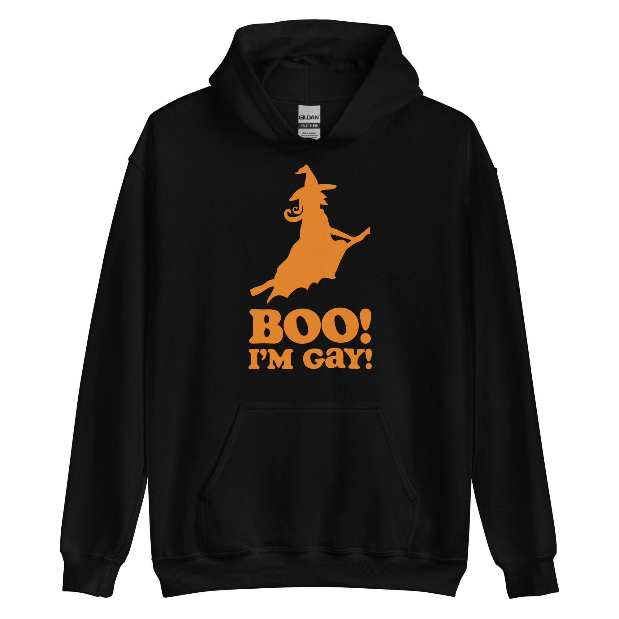 Boo I'm Gay (Witch) Unisex Hoodie