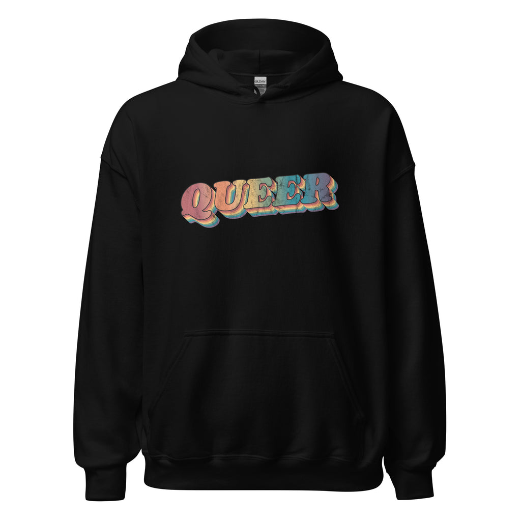 Retro Queer Unisex Hoodie