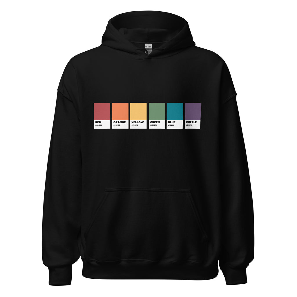 Gay Colors Swatch Unisex Hoodie